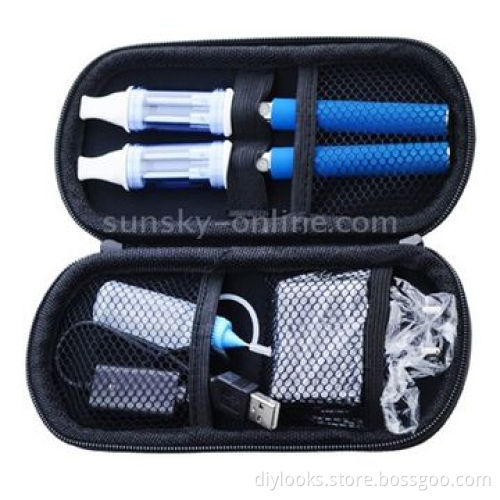Double Stem USB Rechargeable Electronic Cigarettes with 5mL Dual Resistor Atomizer